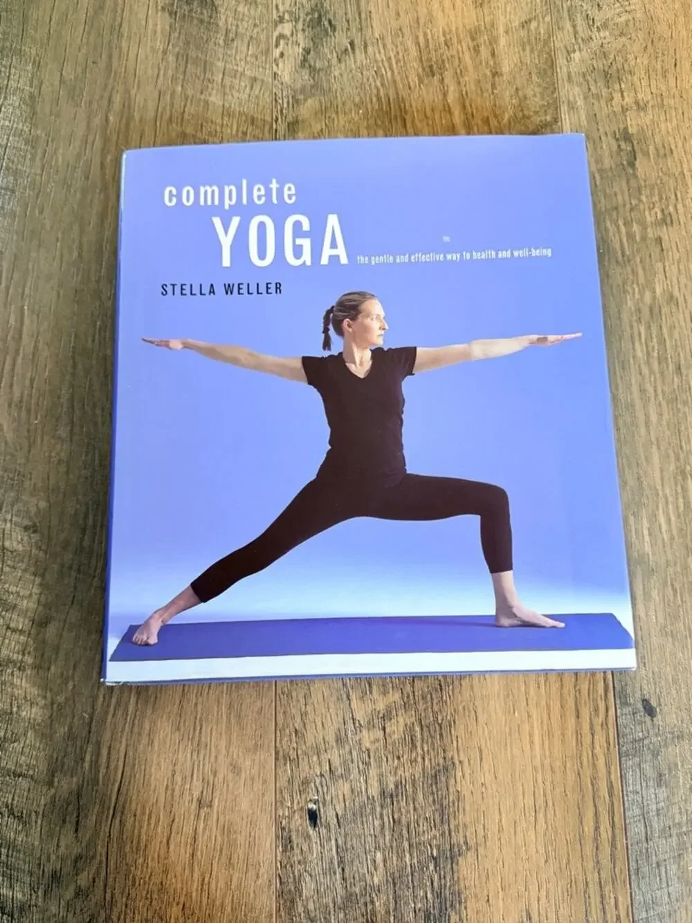 Complete Yoga Illustrated how to hardcover book by Stella Weller workout books
